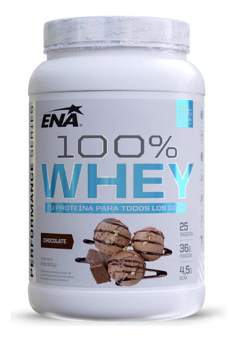 100% Whey 2 Lb - Whey Protein Proteina Ena