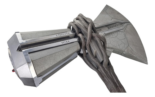 Machado Martelo Do Thor Stormbreaker Em Aço Com Led