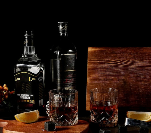 Kit De Vasos De Whiskey WSJ