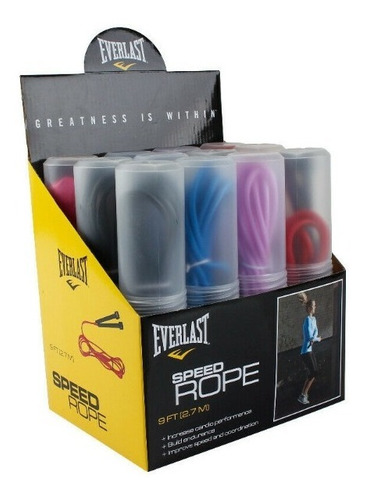 Imagen 2 de 3 de Cuerda Everlast De Colores Para Salto.