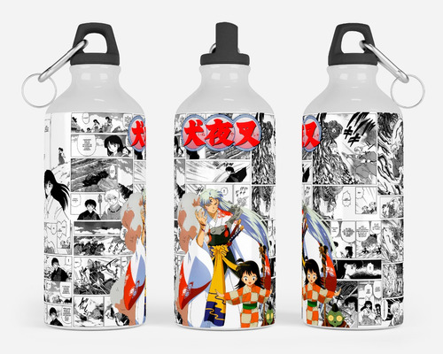 Rin Y Sesshomaru Inuyasha Termo Deportivo Anime 750ml Mod10