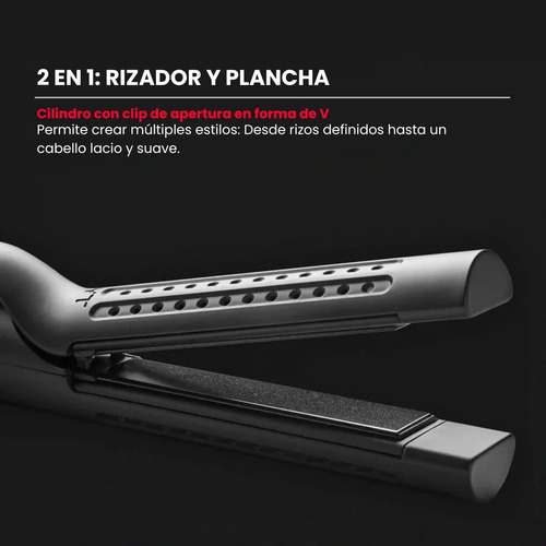 Kit Cepillo Electrico Tymo Ring Y Plancha Airflow 2 En 1