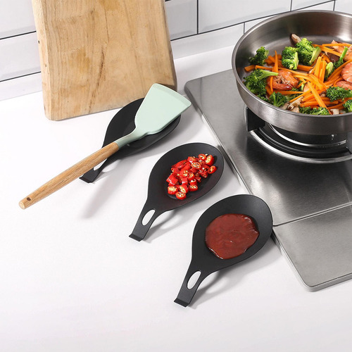 Soporte Para Cuchara Soporte Para Cuchara De Silicona Bandej