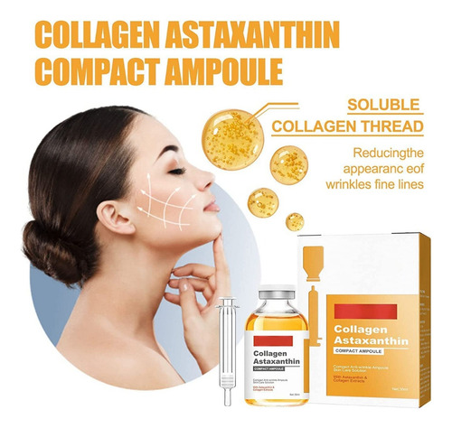 Ampolla Elevadora De Colágeno Y Astaxantina Firmtox Astaxant