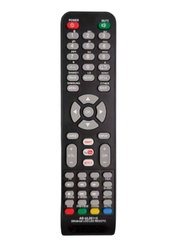 Control Remoto Universal Smart Tv Ad-ul201+x