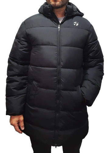 Topper Campera Hombre - Puffer Long Ngro