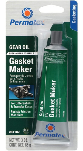 Silicon Permatex Gear Oil Gasket Maker