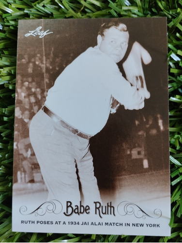 2016 Leaf Babe Ruth #19