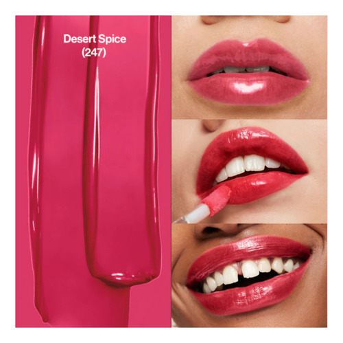 Labial Super Lustrous The Gloss Marca Revlon 247 Desert Spice