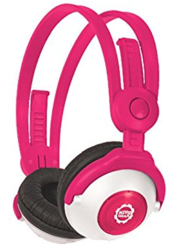 Producto Generico - Kidz Gear Auriculares Estéreo Bluetoot. Color Pink