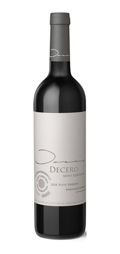 Decero Mini Ediciones Petit Verdot 750 Ml