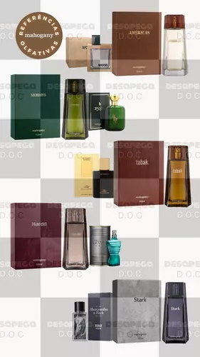 Desapegadoc Perfume Stark Mahogany Refrescante Fierce Legend