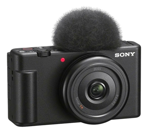 Cámara Sony Zv-1f Con Lente 20mm Para Vlogs Negro (Usado)