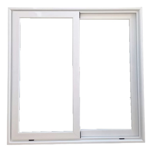 Ventana Aluminio Corrediza 190x195cm Sin Vidrio Con Mosquite