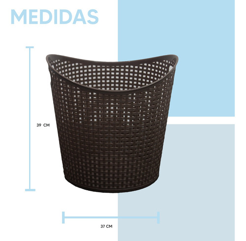 Cesto De Ropa Almacenamiento Doméstico Con Agarraderas