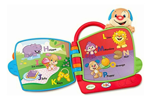 Fisher Price Libro Abc De Perrito Ríe Y Aprende