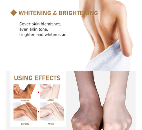 Hb Una Crema Aclaradora Para Axilas, Rodillas, Codos Y Para