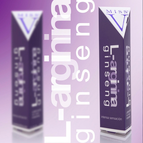 Imagen 2 de 8 de Gel Intimo Lubricante Femenino Miss V Estimulante L-arginina