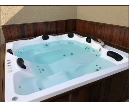 Spa Copacabana Com Hidro + Aquecedor + Base Para 7 Pessoas
