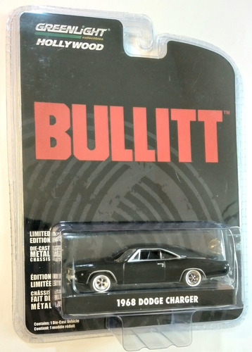 Greenlight 1968 Dodge Charger Steve Mcqueen Bullitt E/1:64