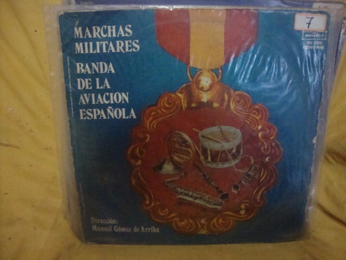 Vinilo Banda De La Aviacion Española Marchas Militares Es1