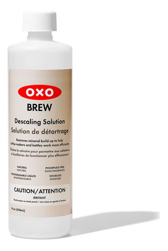 Oxo Brew Solución Descalcificadora Botella De 14 Onzas