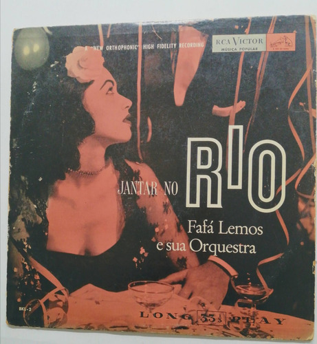 Fafa Lemos Jantar No Rio Samba Mpb  Brasil  Disco Vinilo