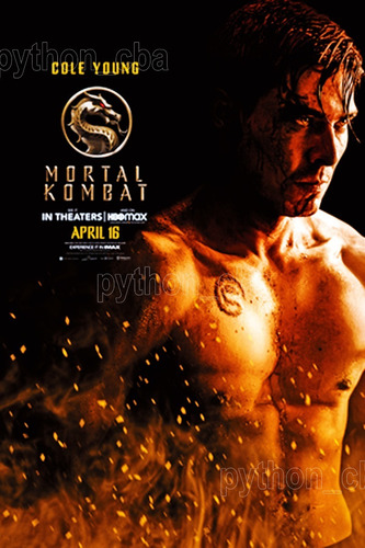 Pósters Película Mortal Kombat - 2021 - 120x85 - Personajes
