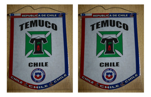 Banderin Grande 40cm Chile Deportes Temuco