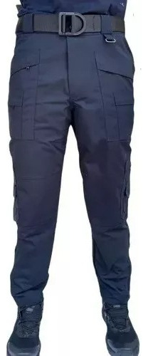 Pantalon Tactico Militar Azul Policia Profesional Calidad