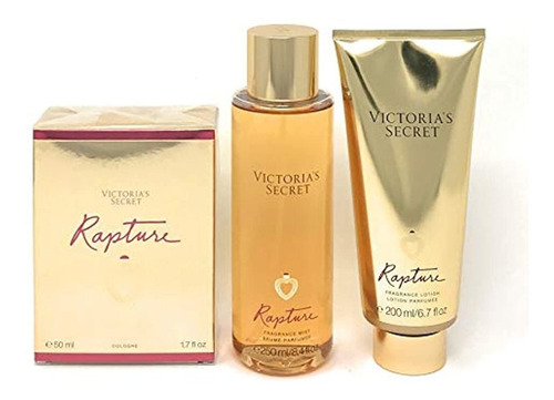 Victoria's Secret Rapture Eau De Parfum Paquete De 3 Piezas