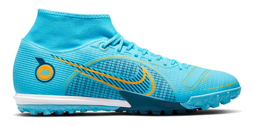 Botines Nike Superfly 8 Academy Tf En Azul | Dexter