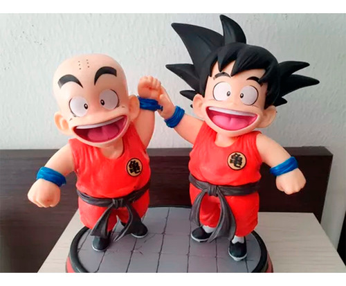 Figura Goku Niño Y Krilin Artes Marciales Dragon Ball Z