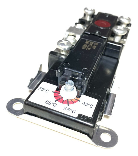 Termostato De Encosto Regulagem 45°c A 75°c Para Aquecedor