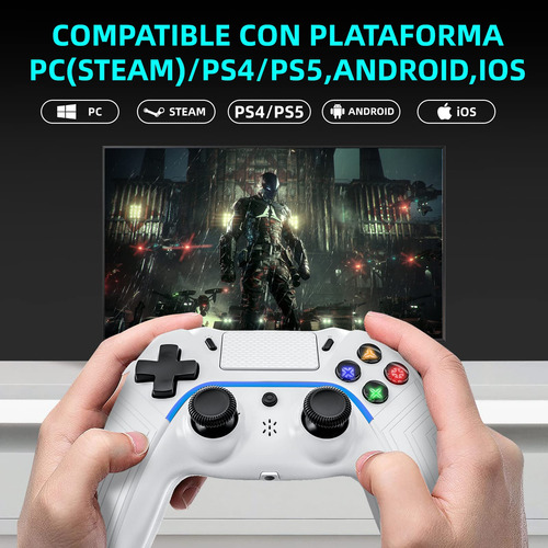 Control Inalámbrico Compatible Consolas Ps4 Ps5 Pc Ios Andro