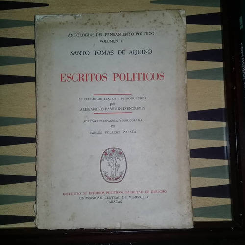 Escritos Politicos-santo Tomas De Aquino