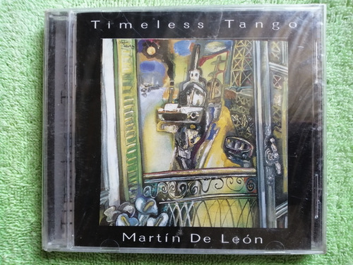 Eam Cd Martin De Leon Timeless Tango 1996 Primer Album Debut