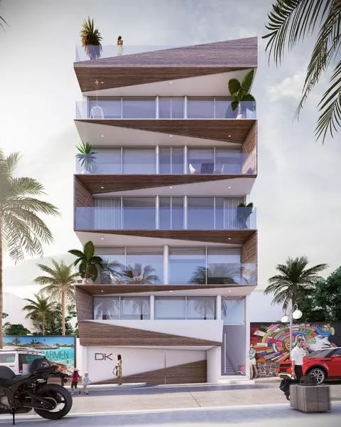 venta de departamento en playa del carmen, dk exclusive, estudio metros cúbicos