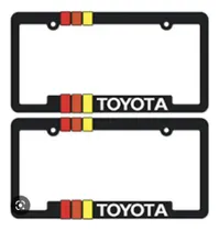 Comprar Porta Placas Trd Toyota  (precio Por Par Incluye Tornillos)