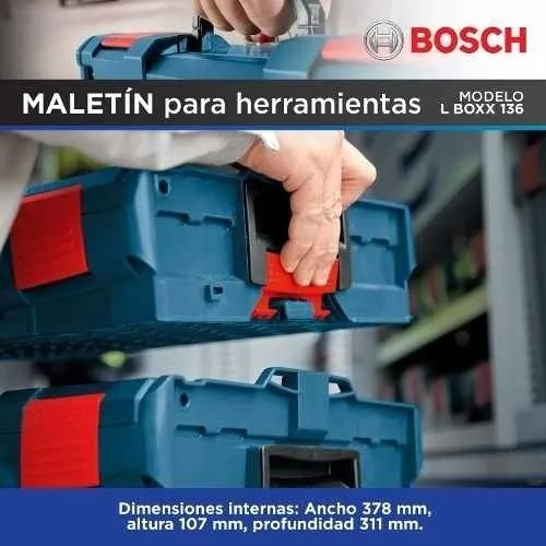 Caja Maletin Para Herramientas Bosch L-boxx 238apilable