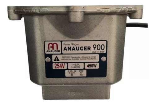 Caneca P/ Bomba Sapo Anauger 900 254v 5 G 60149 05 Parafusos