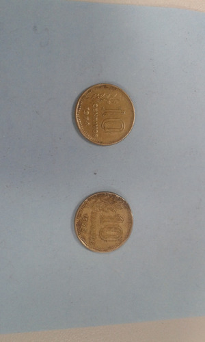 Monedas Argentinas (lote) - 10 Centavos - 1973 Y 1974.