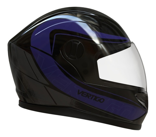 Casco Moto Vertigo V32 Warriorbrillo Visorcristal. Gravedadx