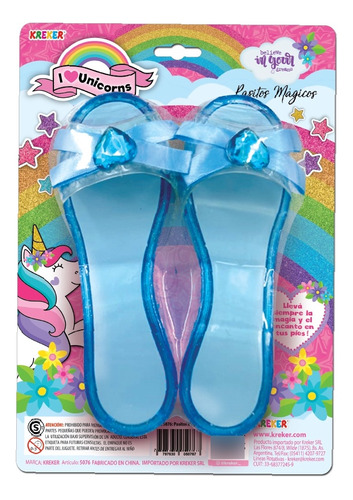 Zapatitos Celestes De Princesas Pasitos Magicos Kreker