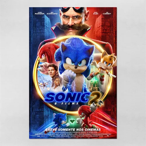 Poster Sonic The Hedgehog - Filmes - Uau Posters