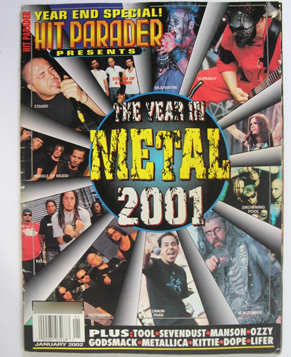 Gusanobass Revista Hit Parader Ene 02 Especial Del 2001 Post