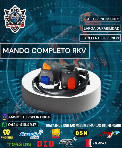 Mando Completo Rkv