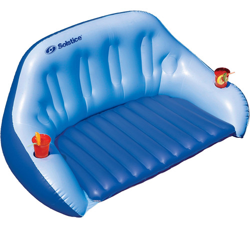 Flotador Para Piscina Solstice Convertible Duo Love Seat, Mu