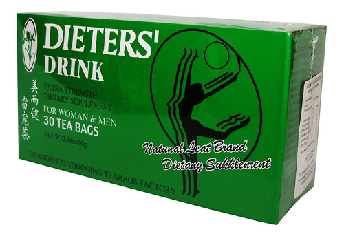 1 Caja De Té Adelgazante 3 Bailarina 30 Tea Bags Pierde Peso