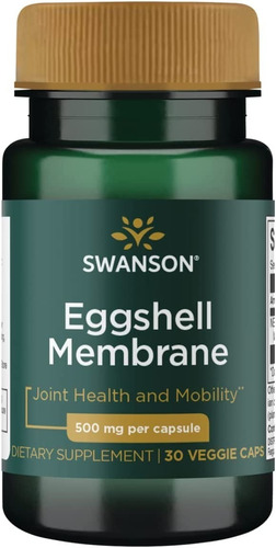 Swanson | Eggshell Membrana | 30 Capsules | Salud Articular